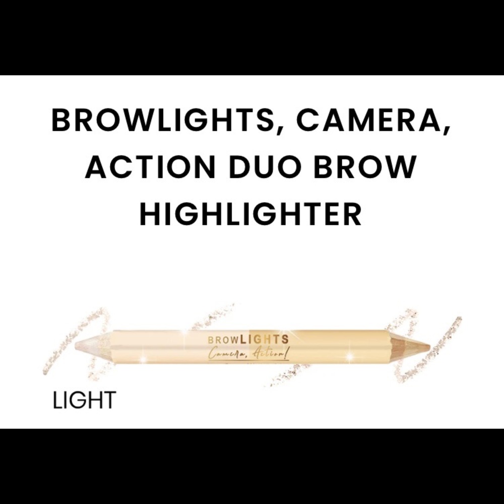 Brow Bar by Reema BROWLIGHTS, CAMERA, ACTION DUO BROW HIGHLIGHTER in Light